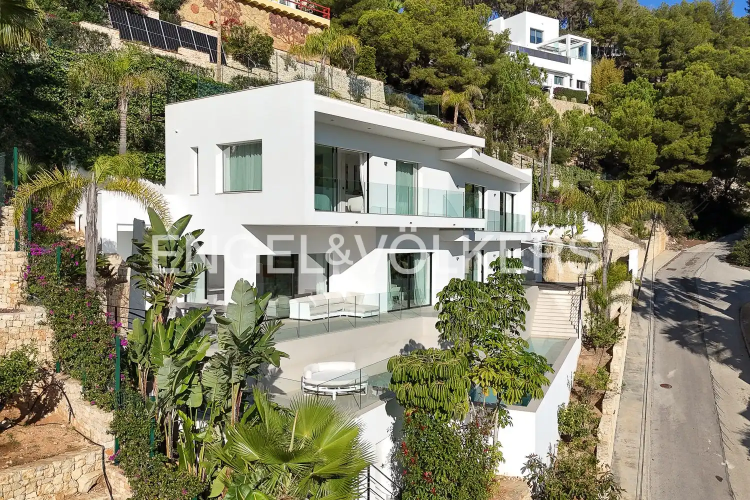 Exterior view of Houses for sale in Jávea / Xàbia  with Air Conditioner, Heating and Terrace