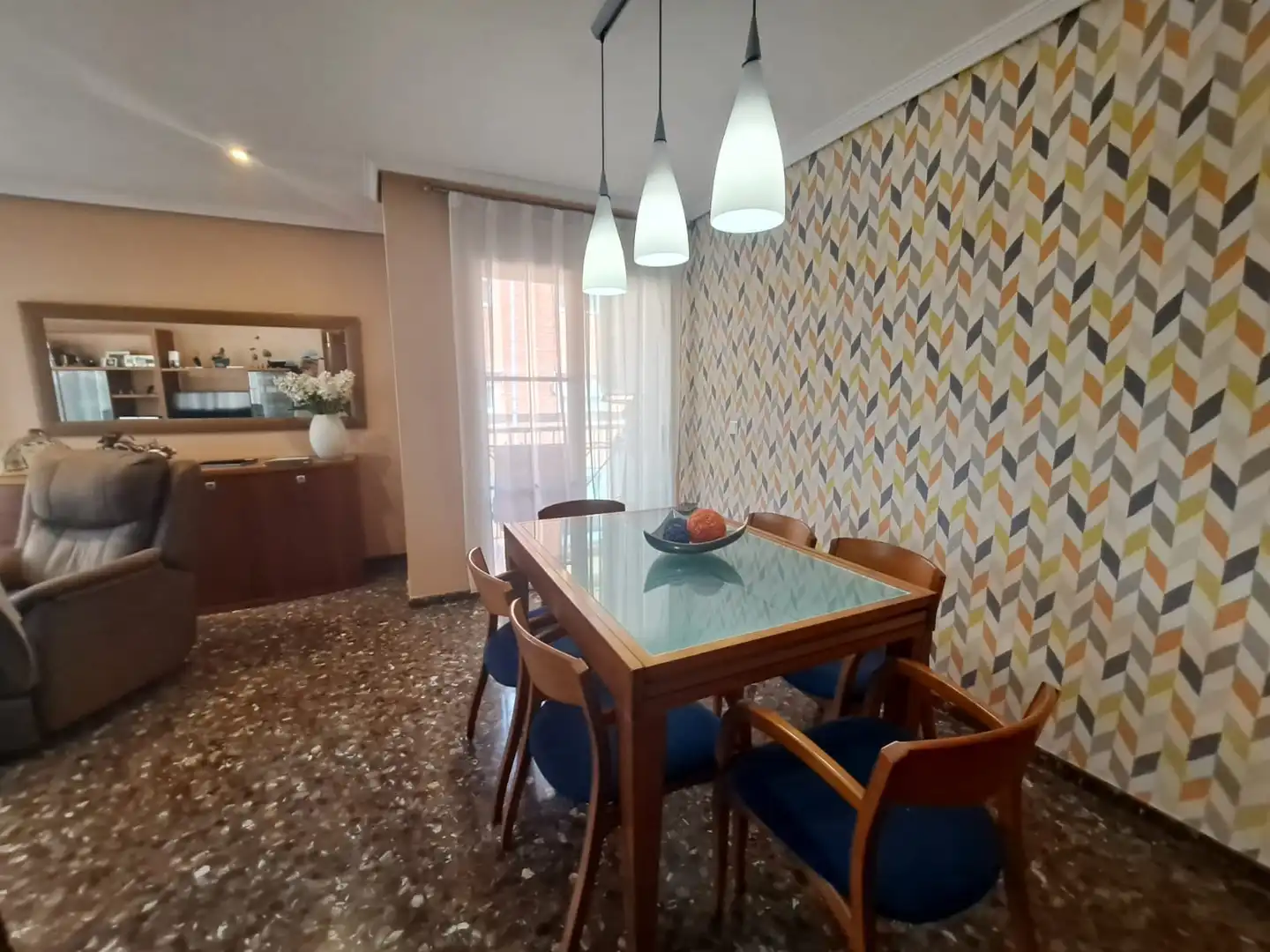 Comedor de Piso en venta en Castellón de la Plana / Castelló de la Plana con Aire acondicionado, Calefacción y Trastero