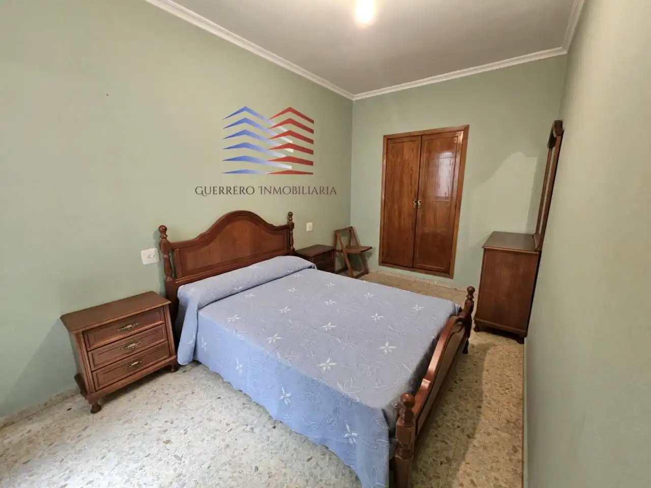Bedroom of Flat for rent in Ourense Capital   with Heating, Furnished and Balcony