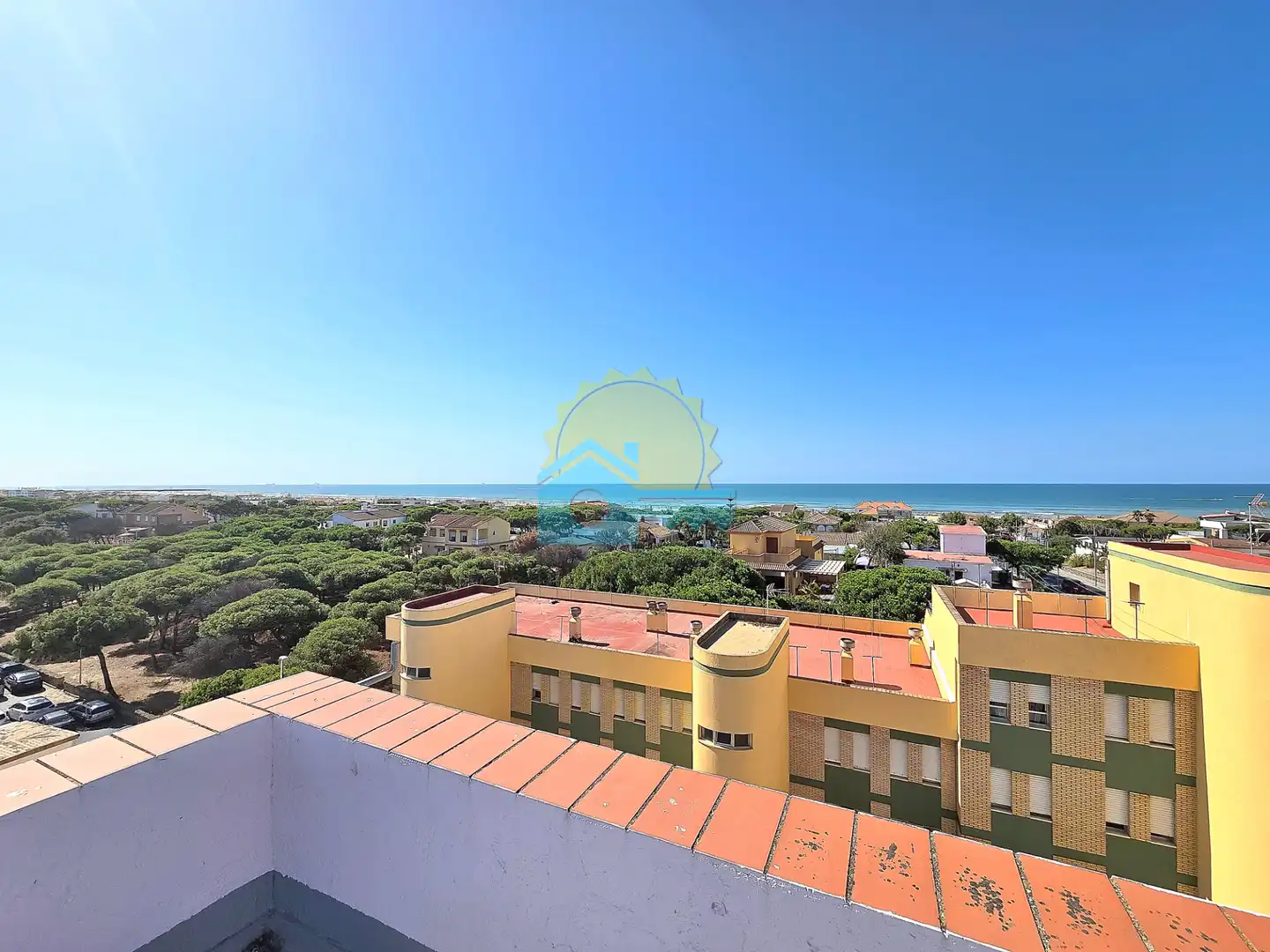 Vista exterior de Piso en venta en Punta Umbría con Terraza y Balcón