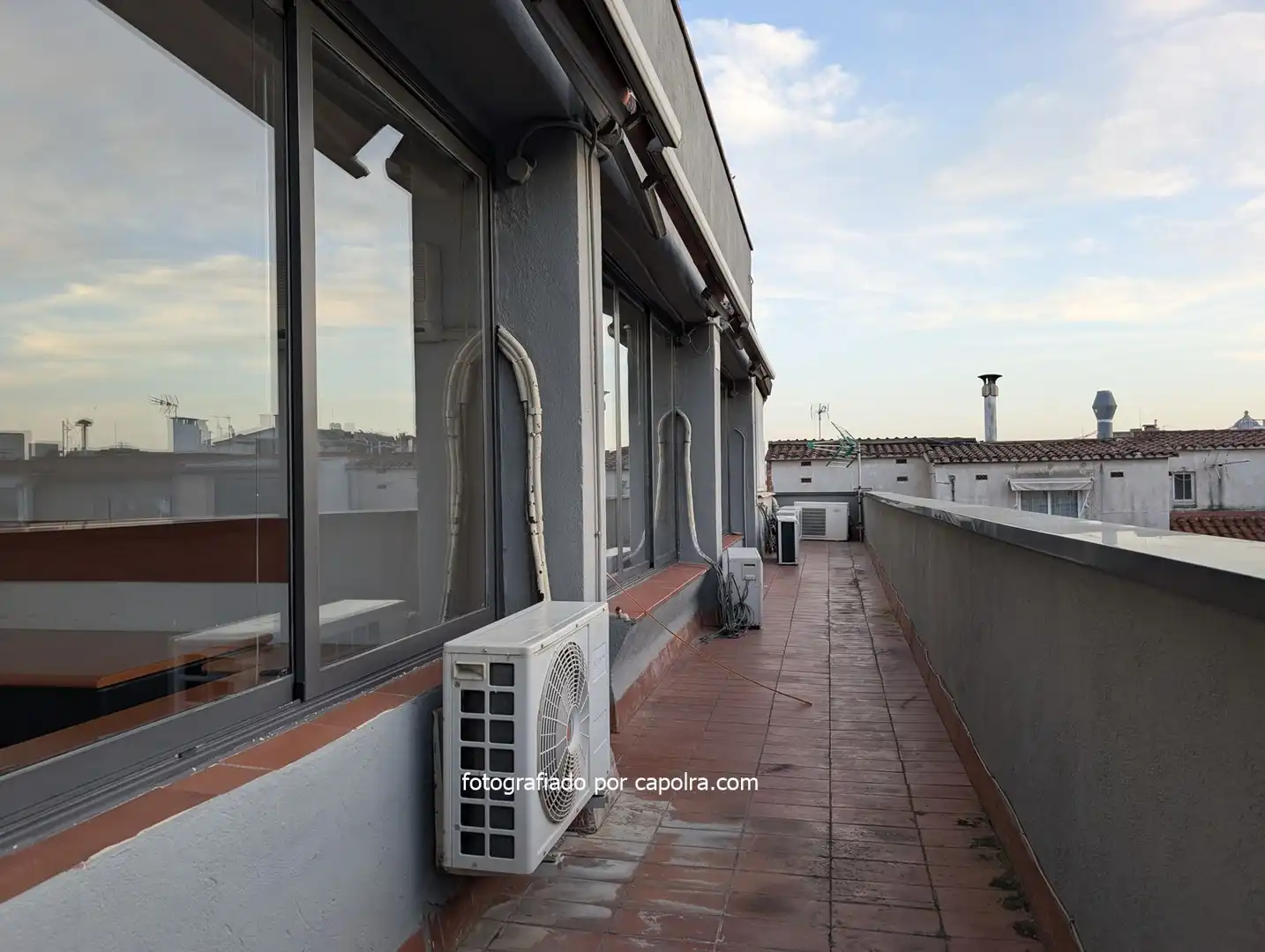 Vista exterior de Oficina de alquiler en Barcelona con Aire acondicionado, Calefacción y Terraza