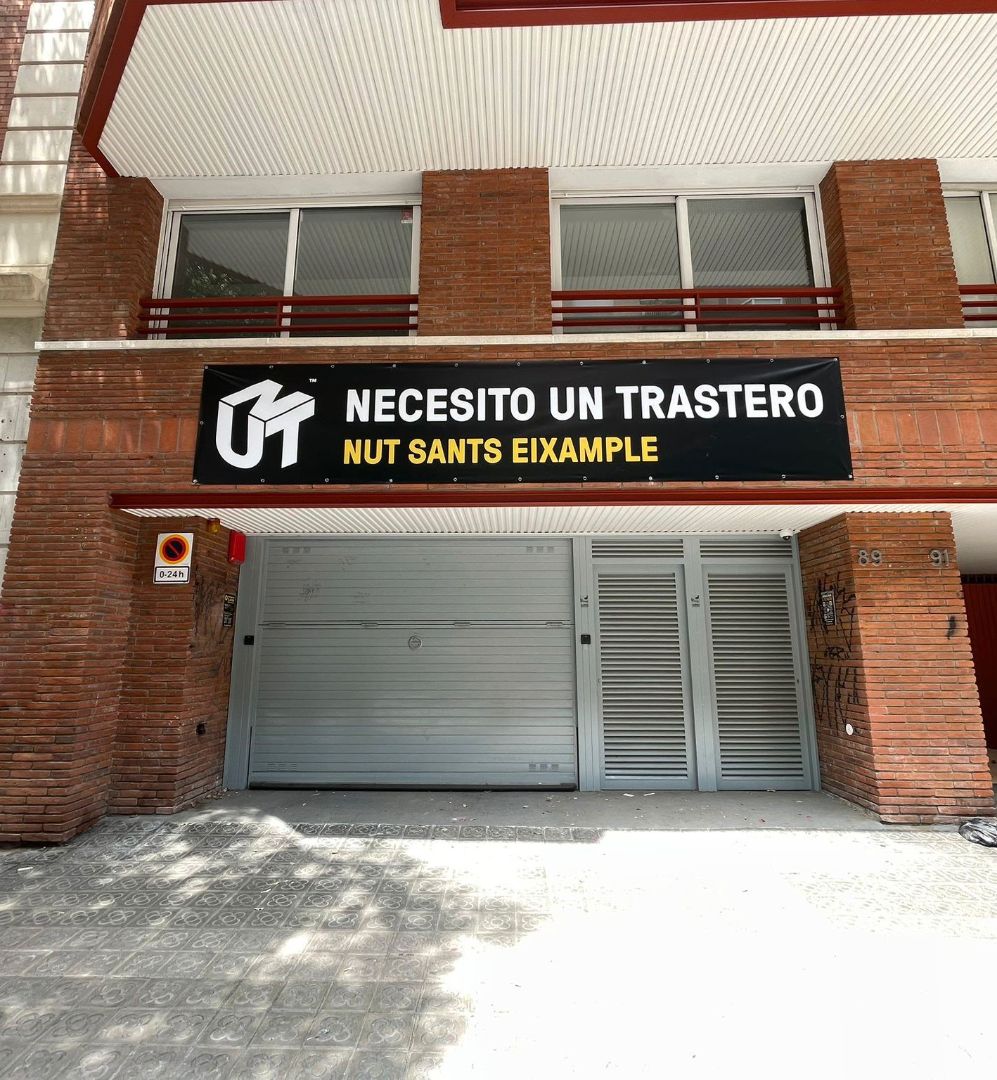 Vista exterior de Traster de lloguer en  Barcelona Capital amb Alarma