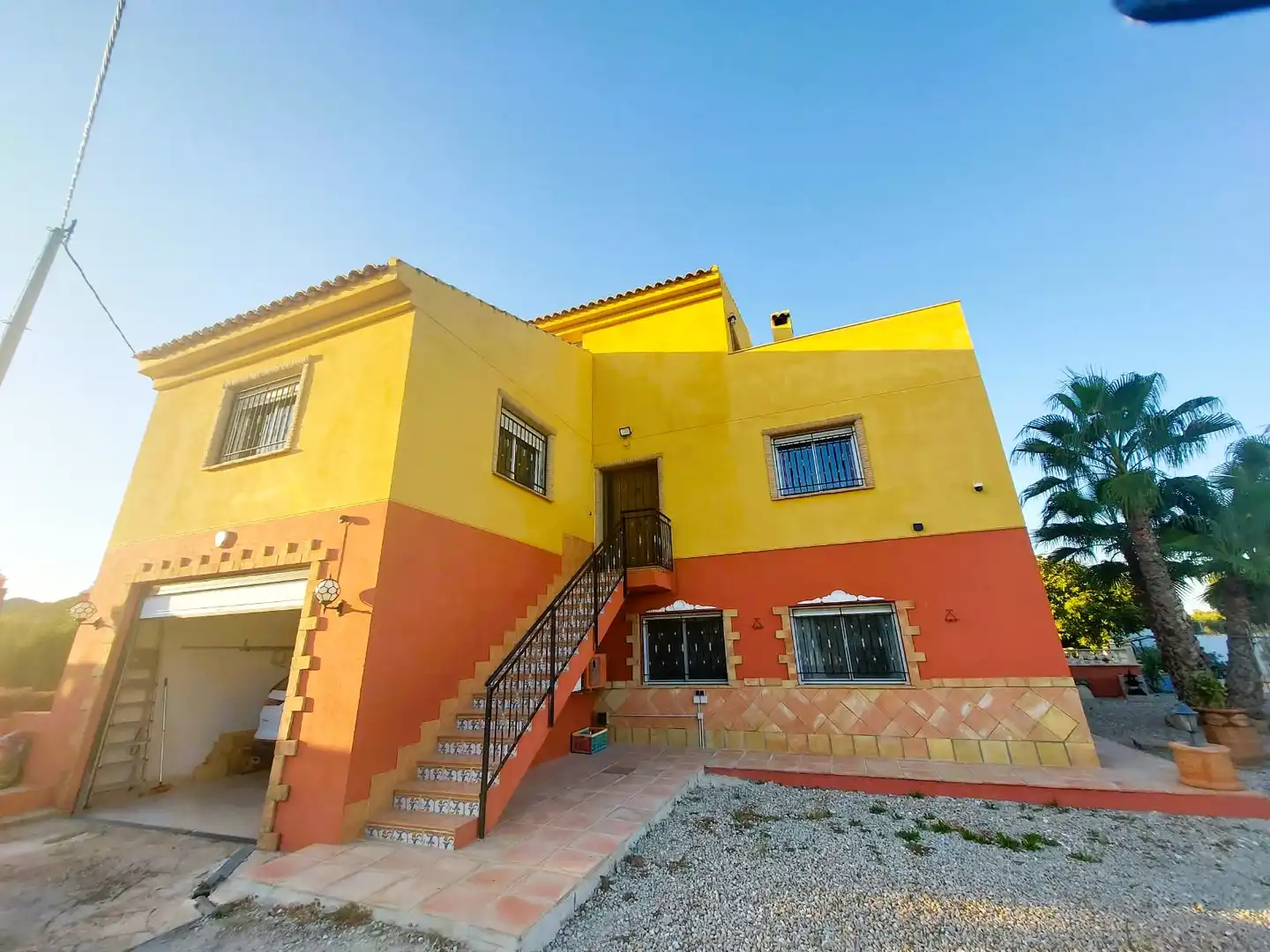 Vista exterior de Casa o chalet en venta en Calasparra con Jardín privado y Piscina