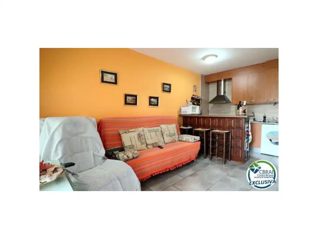 Living room of Flat for sale in Empuriabrava  with Community pool