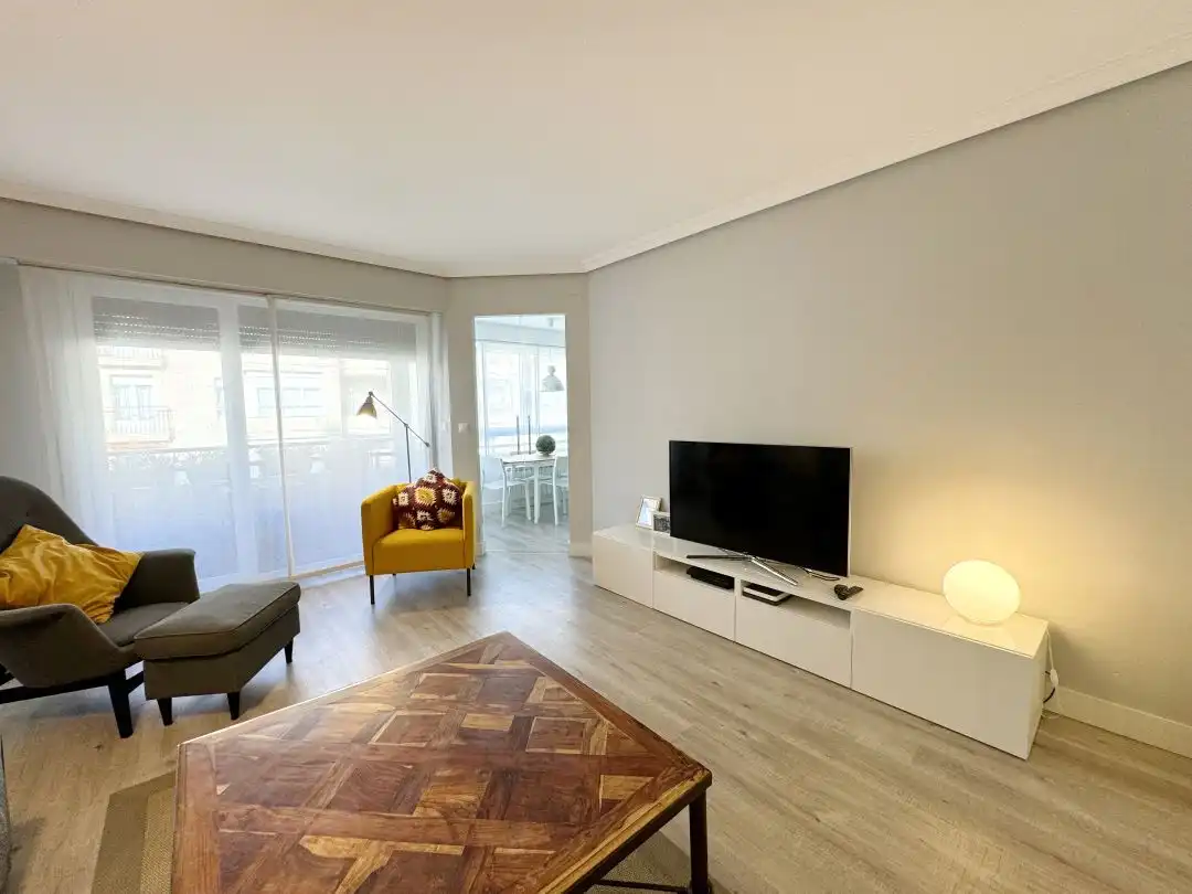 Living room of Flat for rent in Donostia - San Sebastián   with Heating, Terrace and Storage room