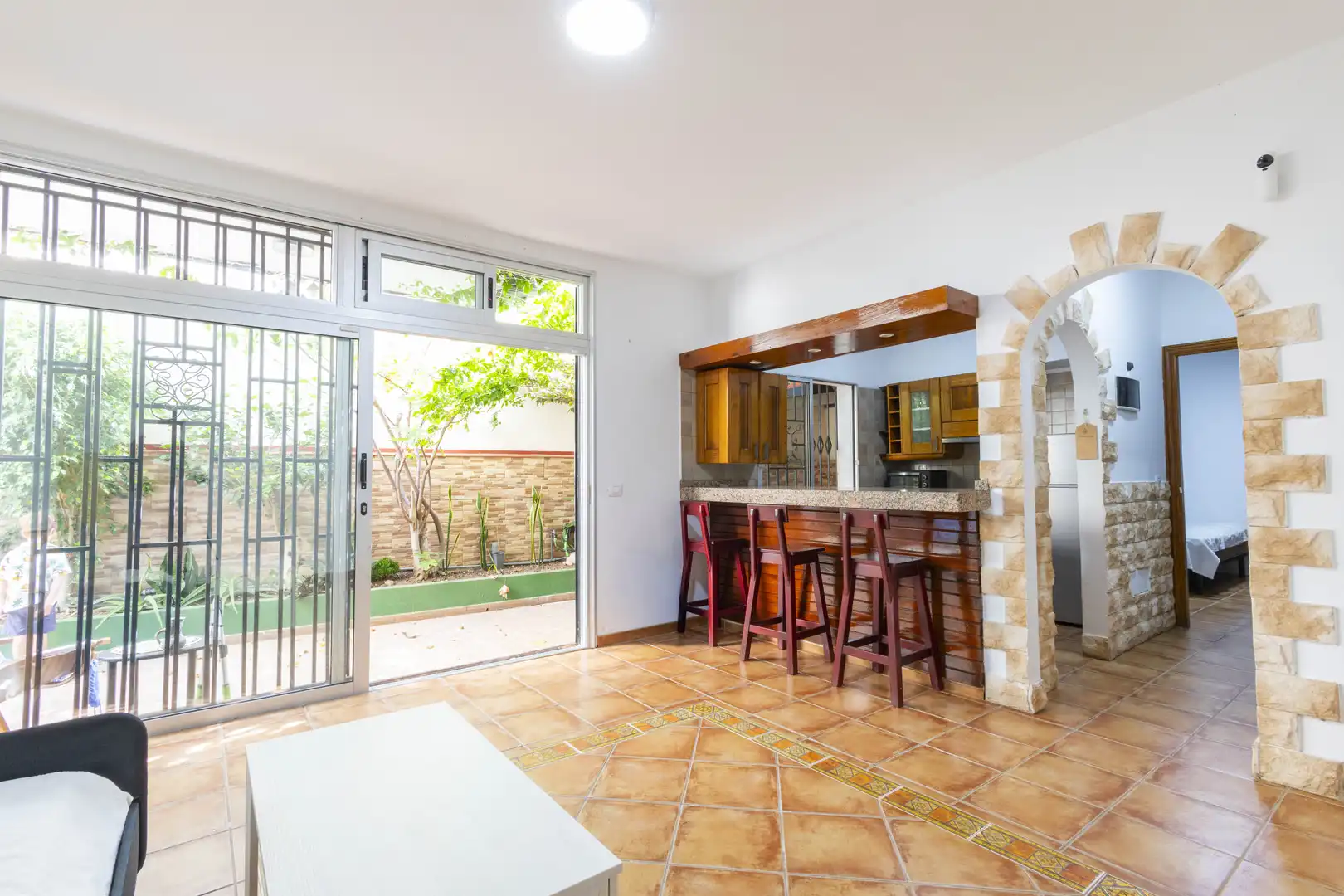 Kitchen of Flat for rent in Puerto de la Cruz  with Terrace, Storage room and Furnished