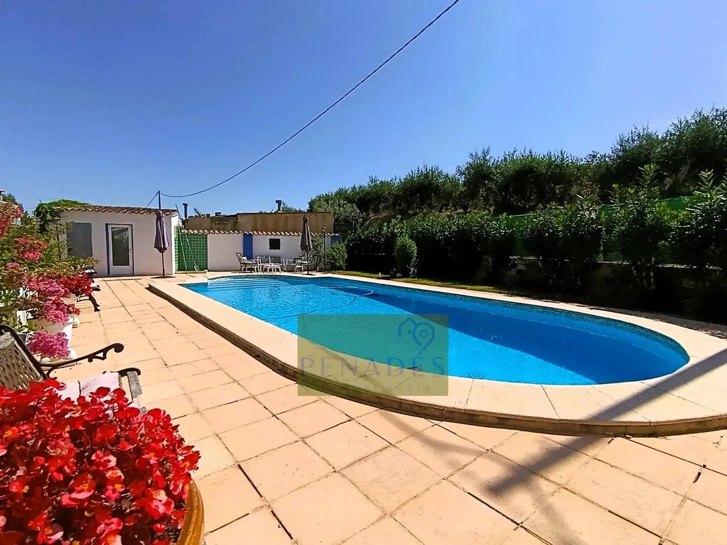 Piscina de Casa o xalet en venda en Ontinyent amb Calefacció, Jardí privat i Terrassa
