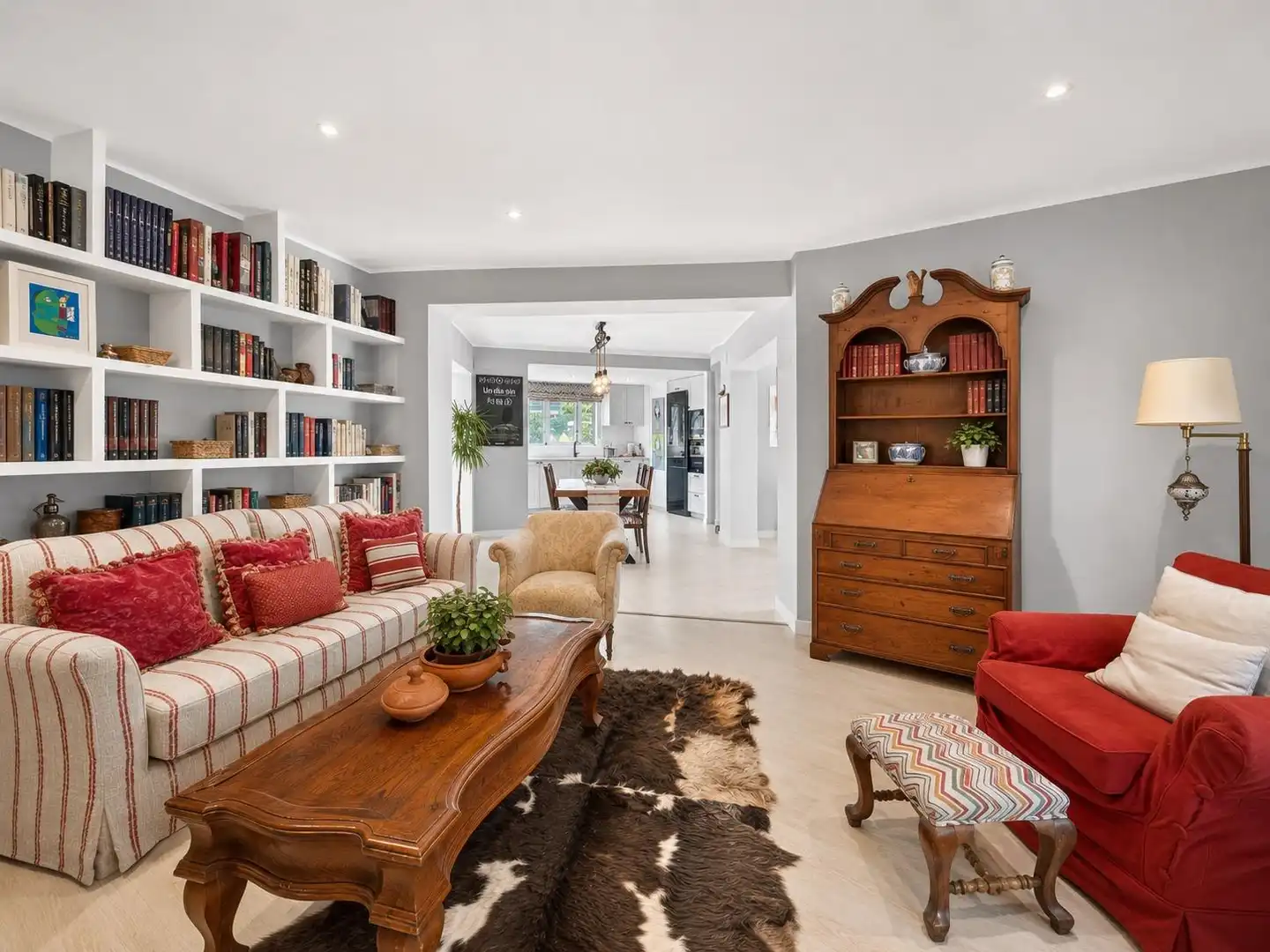 Sala de estar de Casa o chalet en venta en Dénia con Jardín privado, Terraza y Jacuzzi