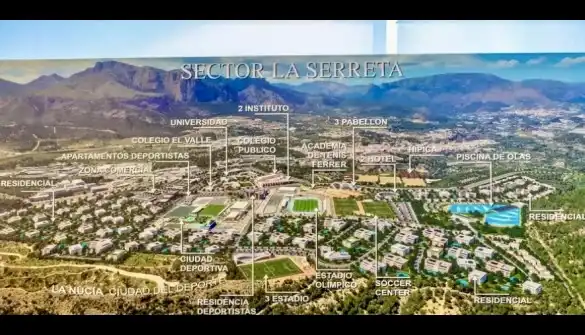 Wohnbaugrundstück zum Verkauf in La Nucia Pueblo