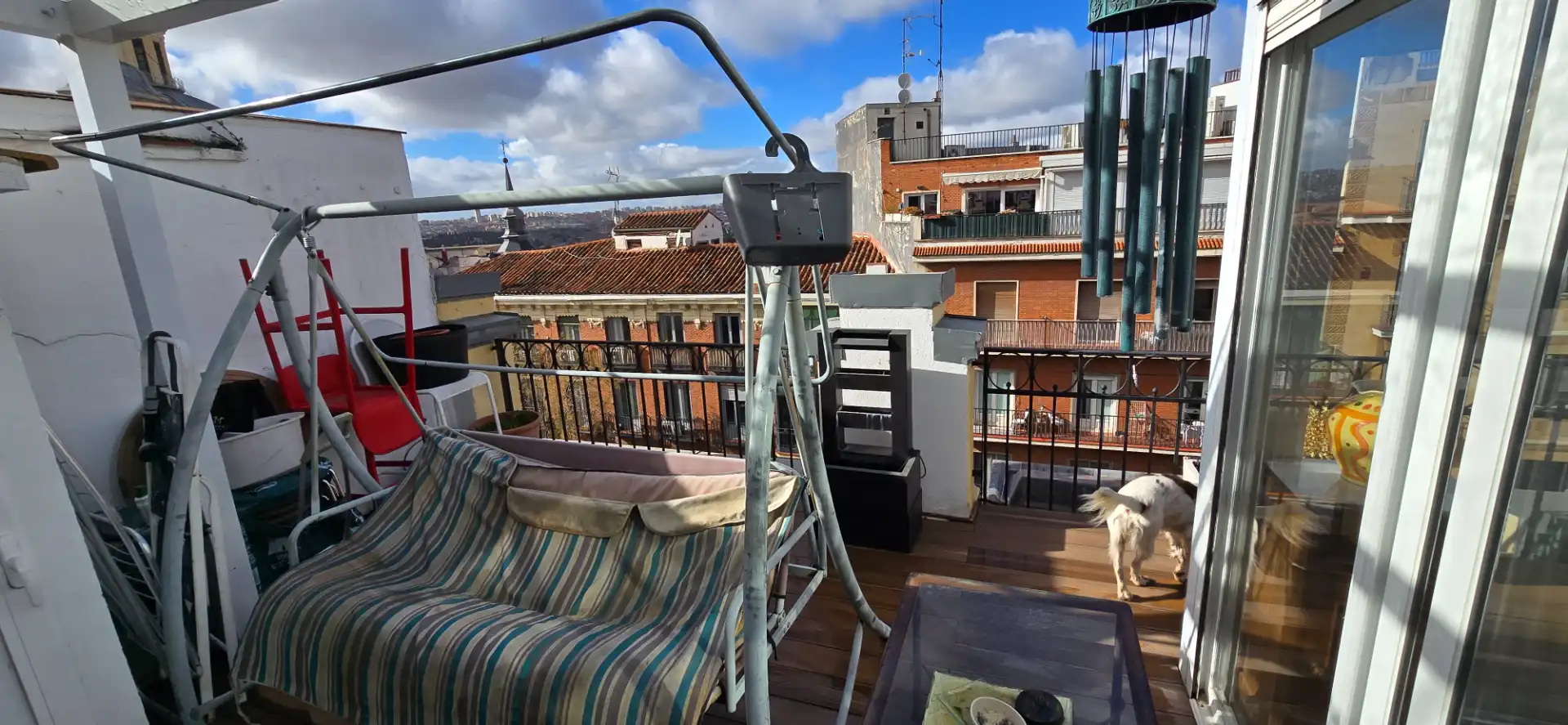 Terraza de Ático en venta en Madrid con Aire acondicionado, Calefacción y Parquet