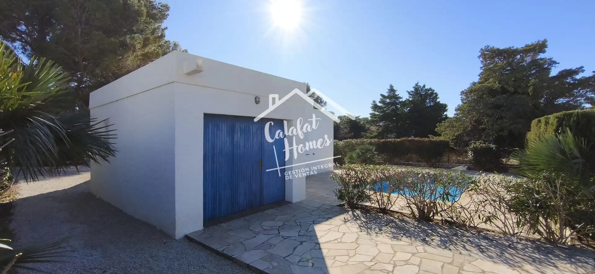 Vista exterior de Casa o chalet en venta en L'Ametlla de Mar  con Aire acondicionado, Calefacción y Jardín privado