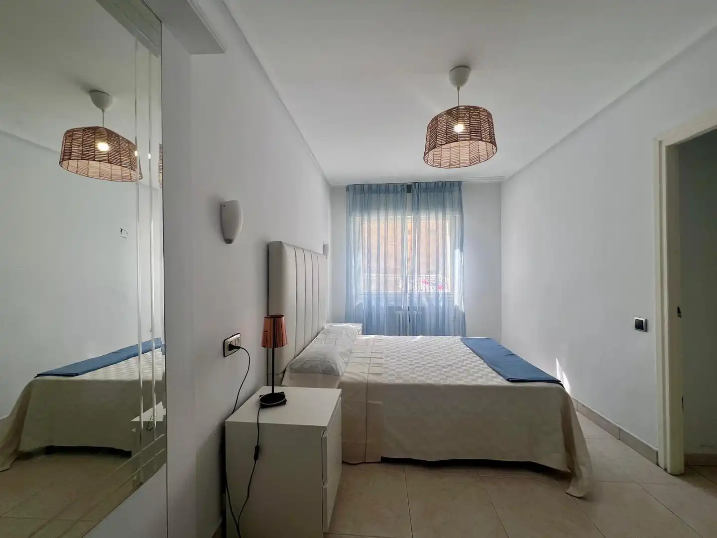 Bedroom of Flat for rent in Oviedo   with Heating and Furnished