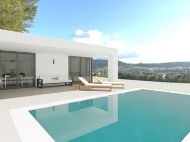 Neubau-Villa mit Pool zum Verkauf in Avenida Julio Romero de Torres 2