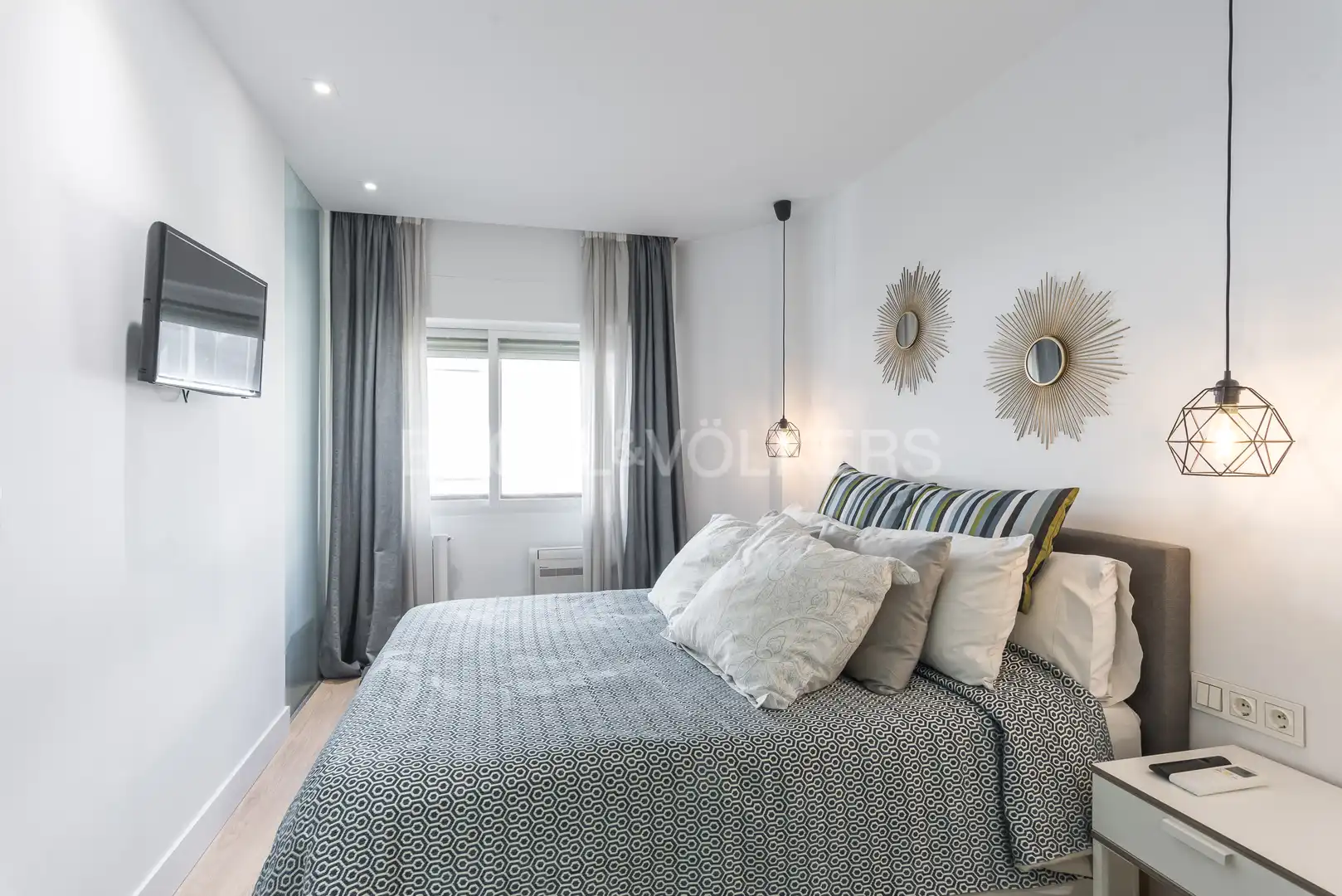 Habitación de Piso de alquiler en Madrid con Aire acondicionado, Calefacción y Amueblado