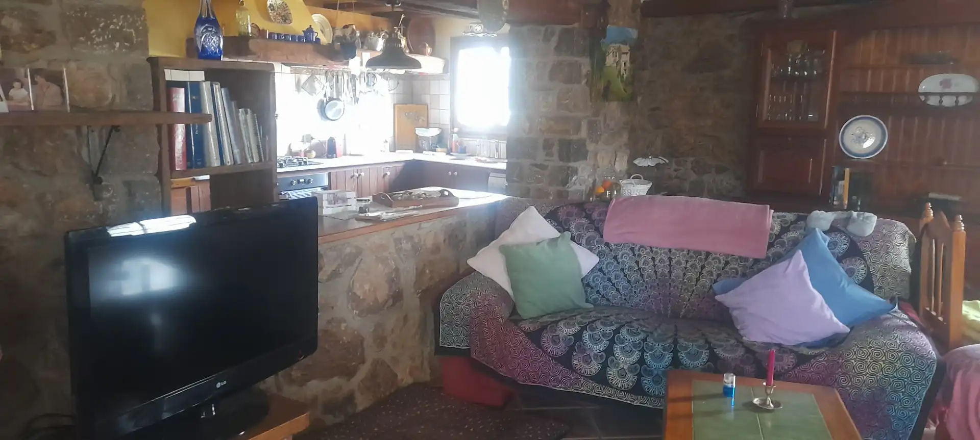 Sala de estar de Finca rústica en venta en Gósol con Calefacción, Jardín privado y Trastero