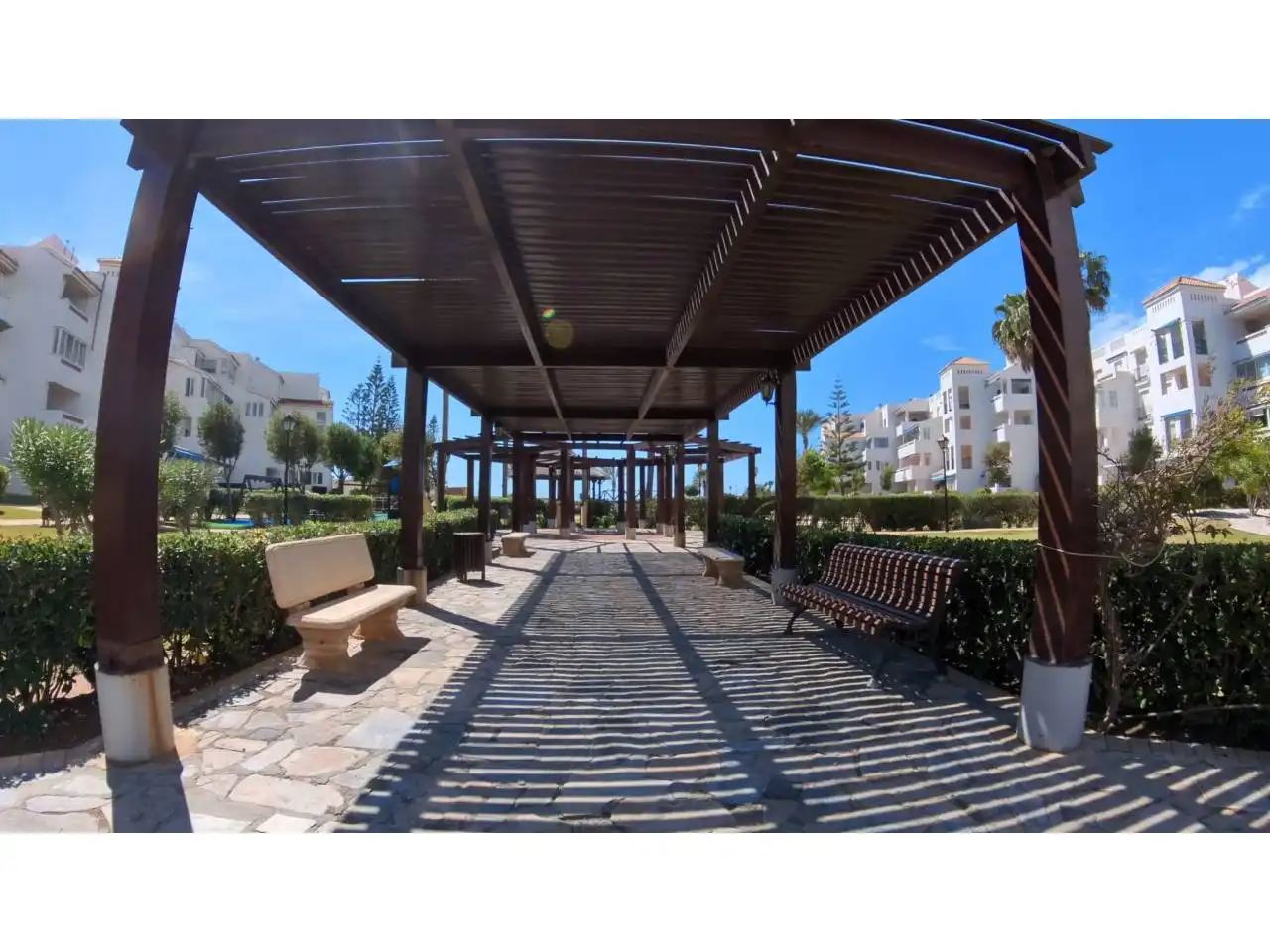Vista exterior de Apartament en venda en El Ejido amb Terrassa, Moblat i Piscina comunitària