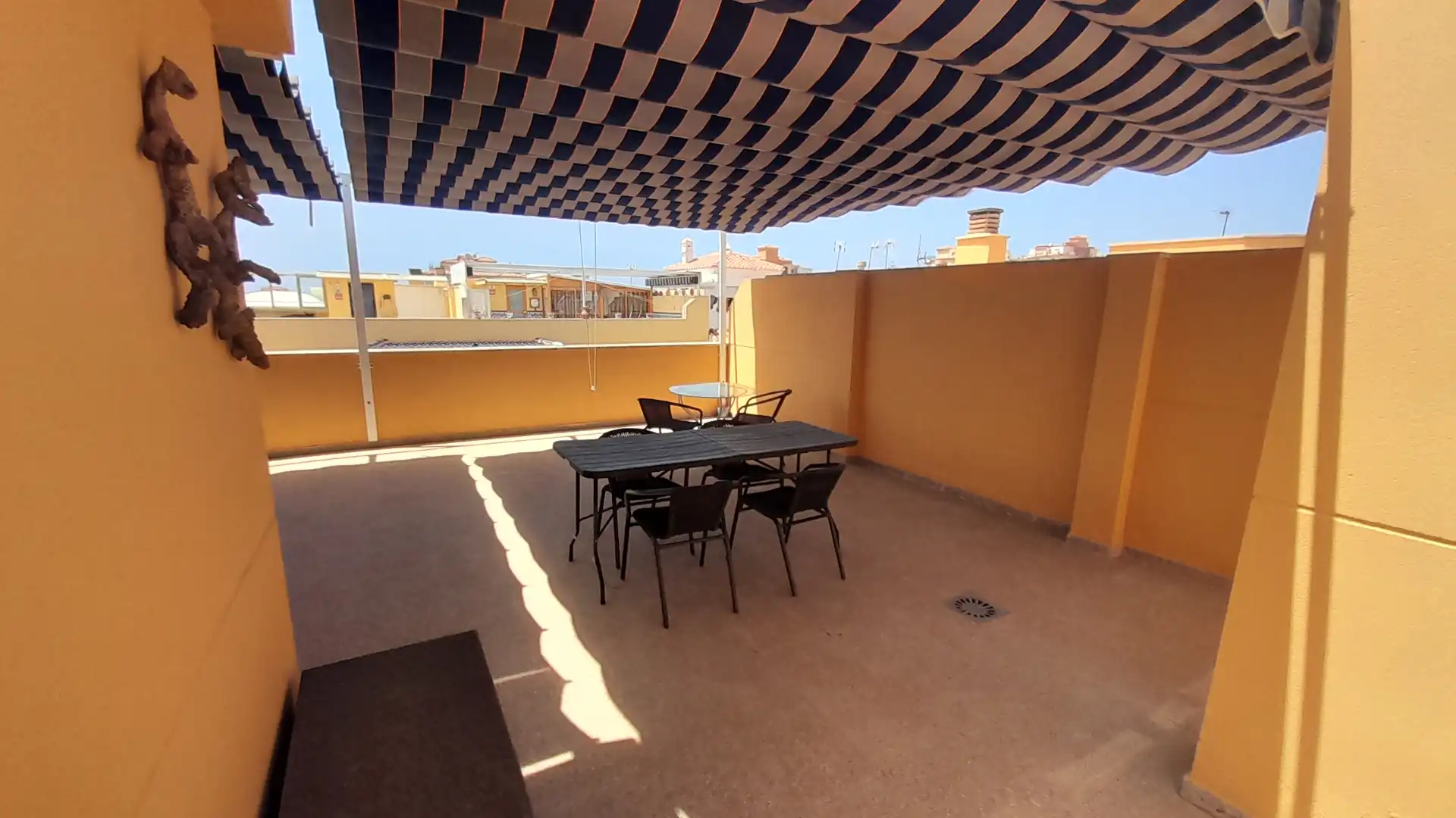 Terrace of Attic for sale in Chinchilla de Monte-Aragón  with Heating, Terrace and Furnished