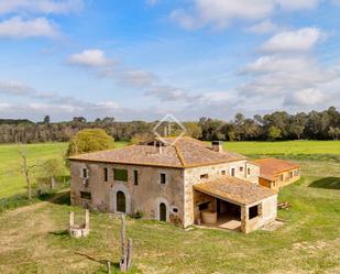 Exterior view of Country house for sale in Girona Capital  with Private garden