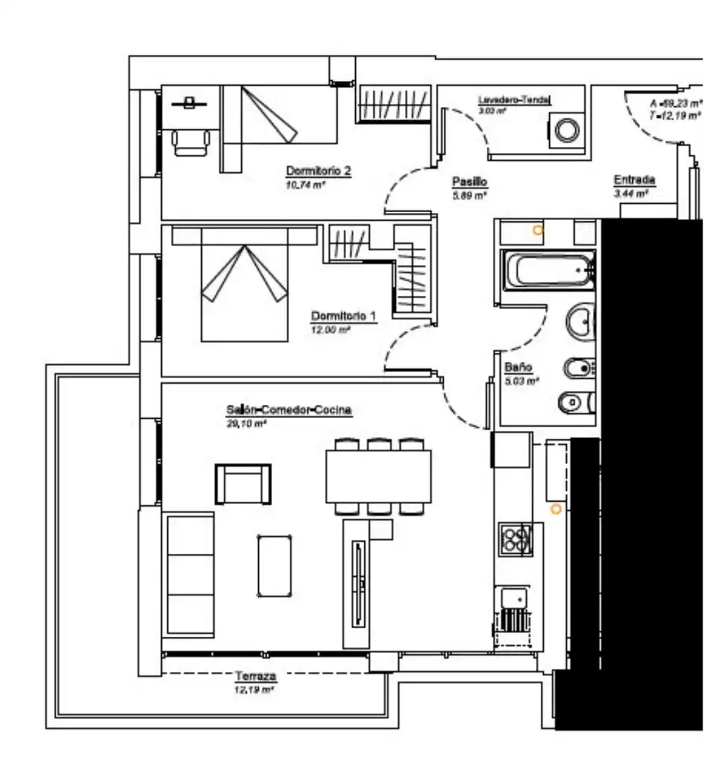 Flat for sale in Oleiros  with Heating, Parquet flooring and Terrace