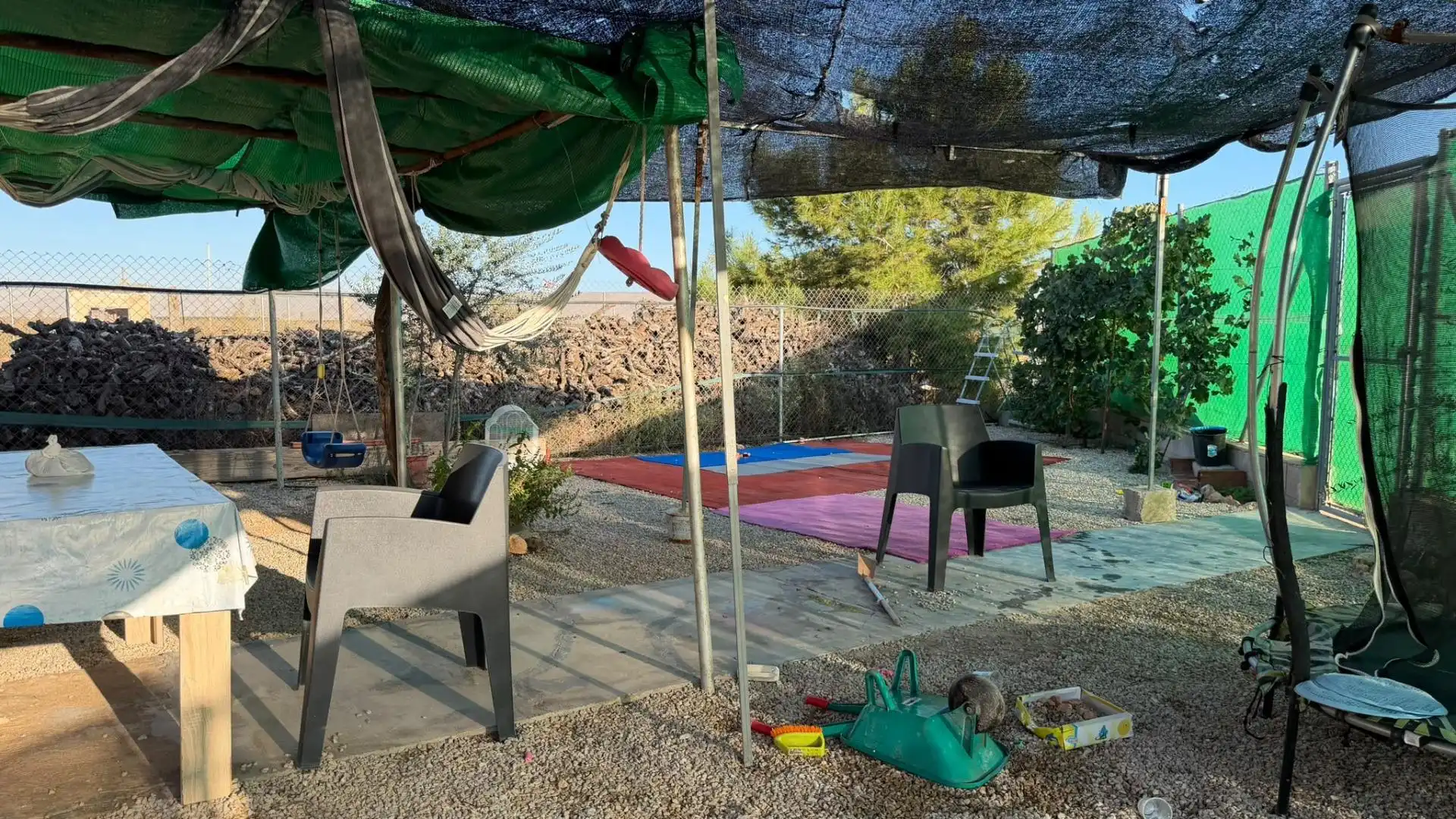 Jardín de Finca rústica en venta en El Mirador Pozo Aledo