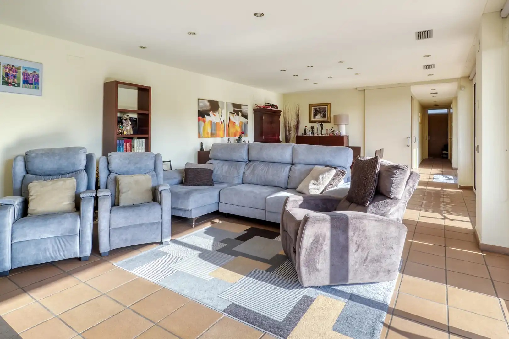 Sala de estar de Casa o chalet en venta en Borrassà con Aire acondicionado, Calefacción y Jardín privado