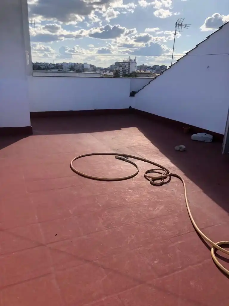 Terrace of Attic for rent in Badajoz  with Terrace, Furnished and Washing machine