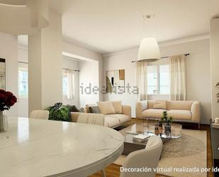 Living room of Flat for sale in  Barcelona Capital  with Air Conditioner, Heating and Parquet flooring