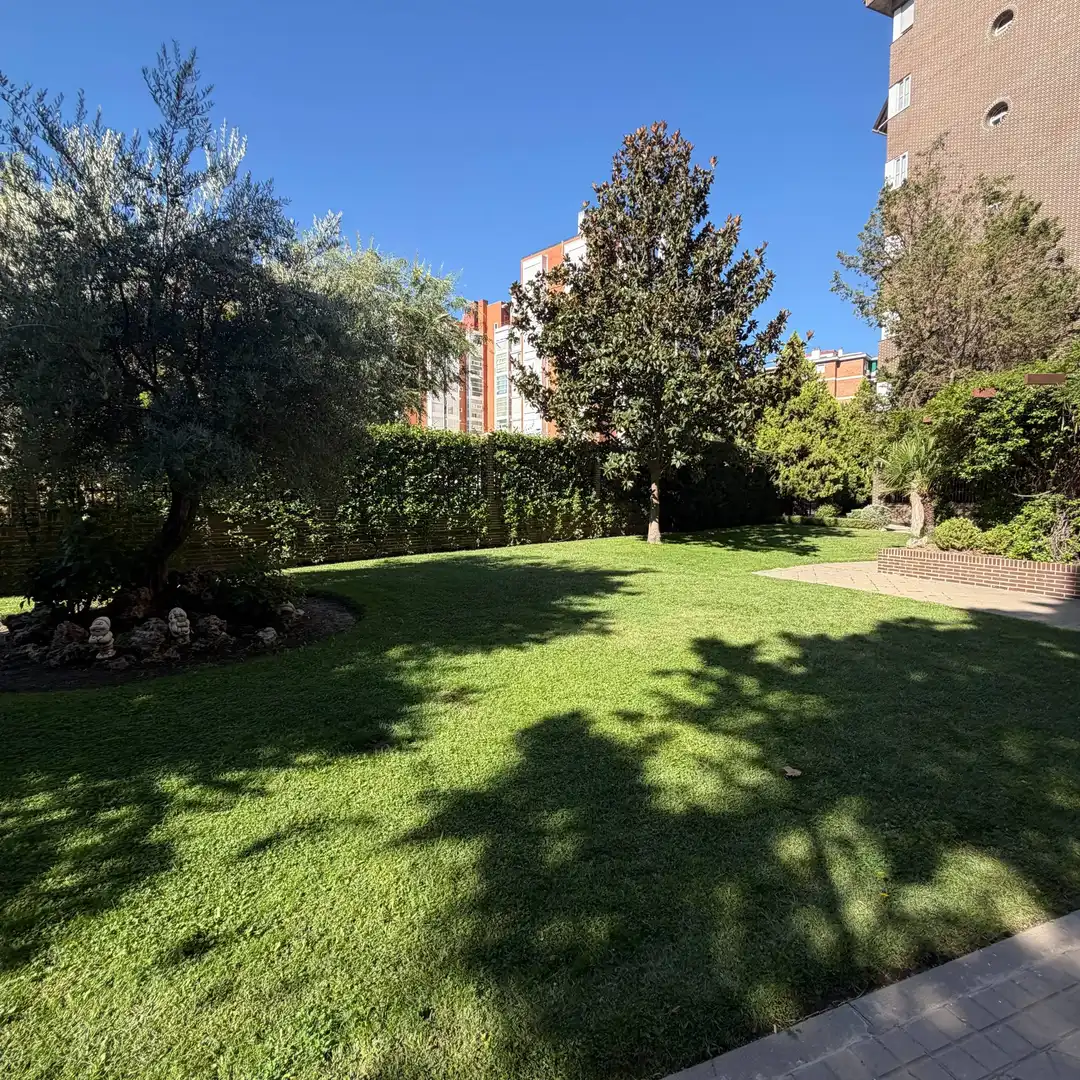 Jardín de Piso en venta en Madrid con Piscina comunitaria