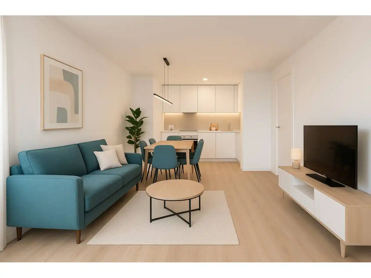 Sala de estar de Piso en venta en Granollers con Aire acondicionado, Calefacción y Parquet