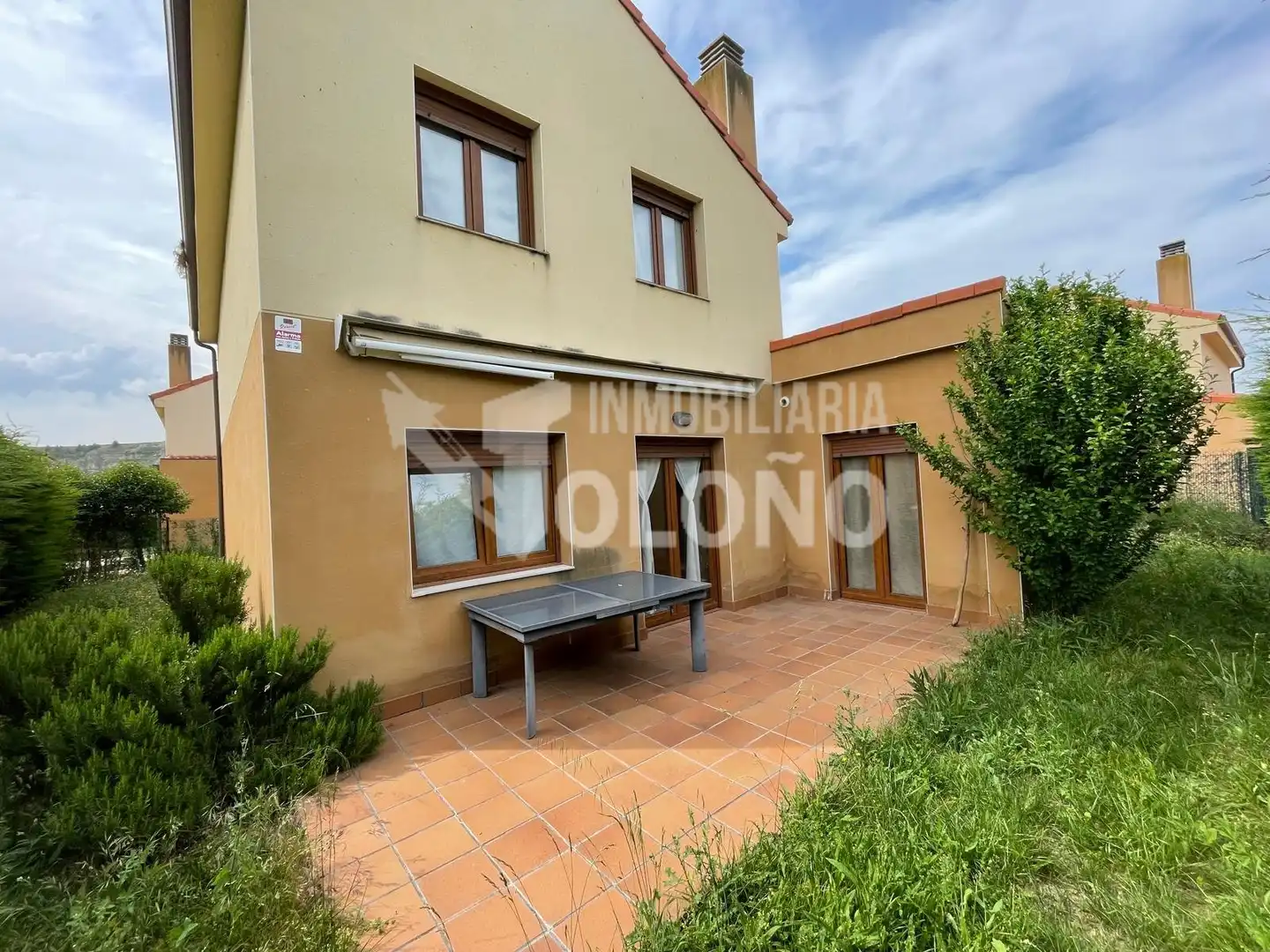 Terraza de Casa o chalet en venta en Leiva con Calefacción, Jardín privado y Parquet