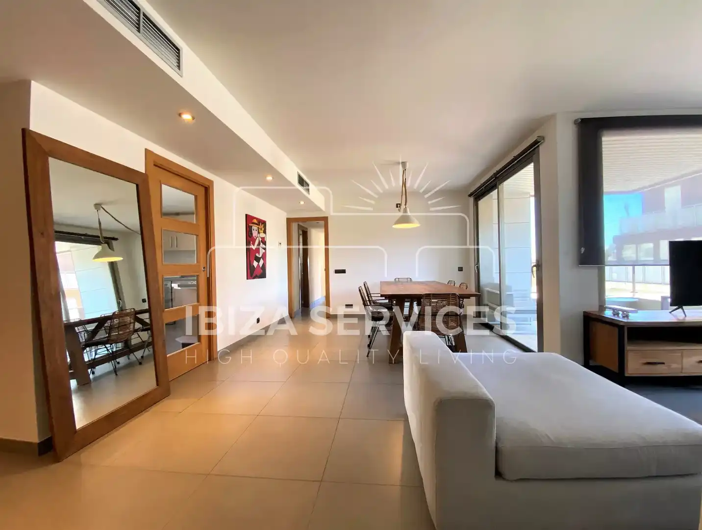 Wohnung mit Pool zur Miete in Marina Botafoc - Platja de Talamanca, imagen 5