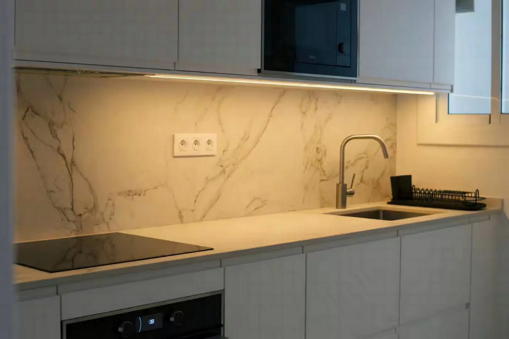 Kitchen of Flat for rent in Gavà  with Air Conditioner, Heating and Furnished