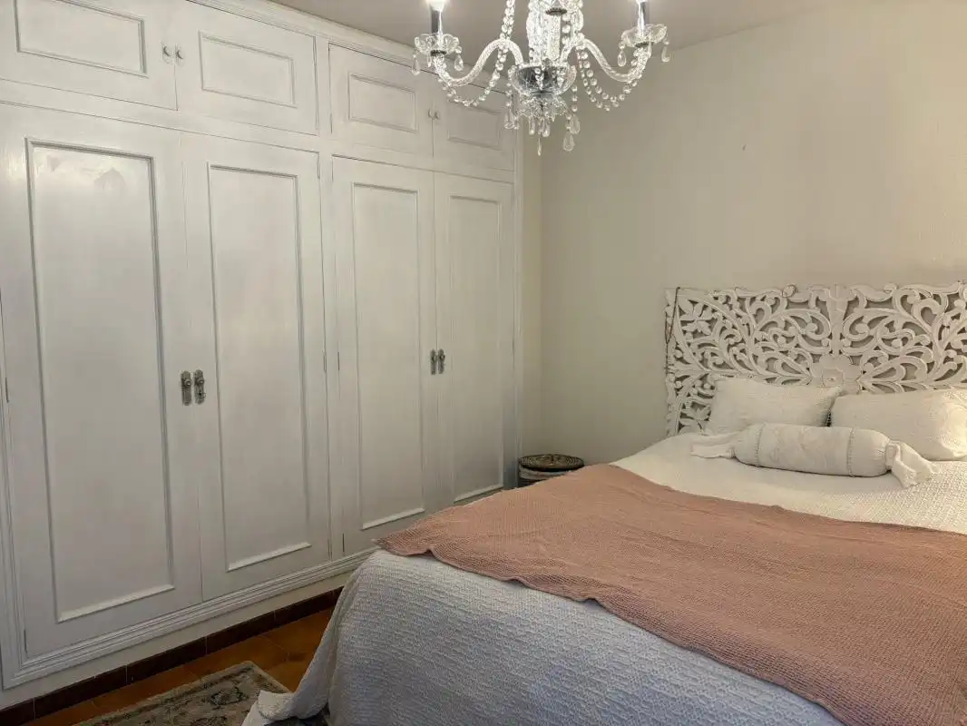 Habitación de Finca rústica en venta en El Escorial con Calefacción y Jardín privado