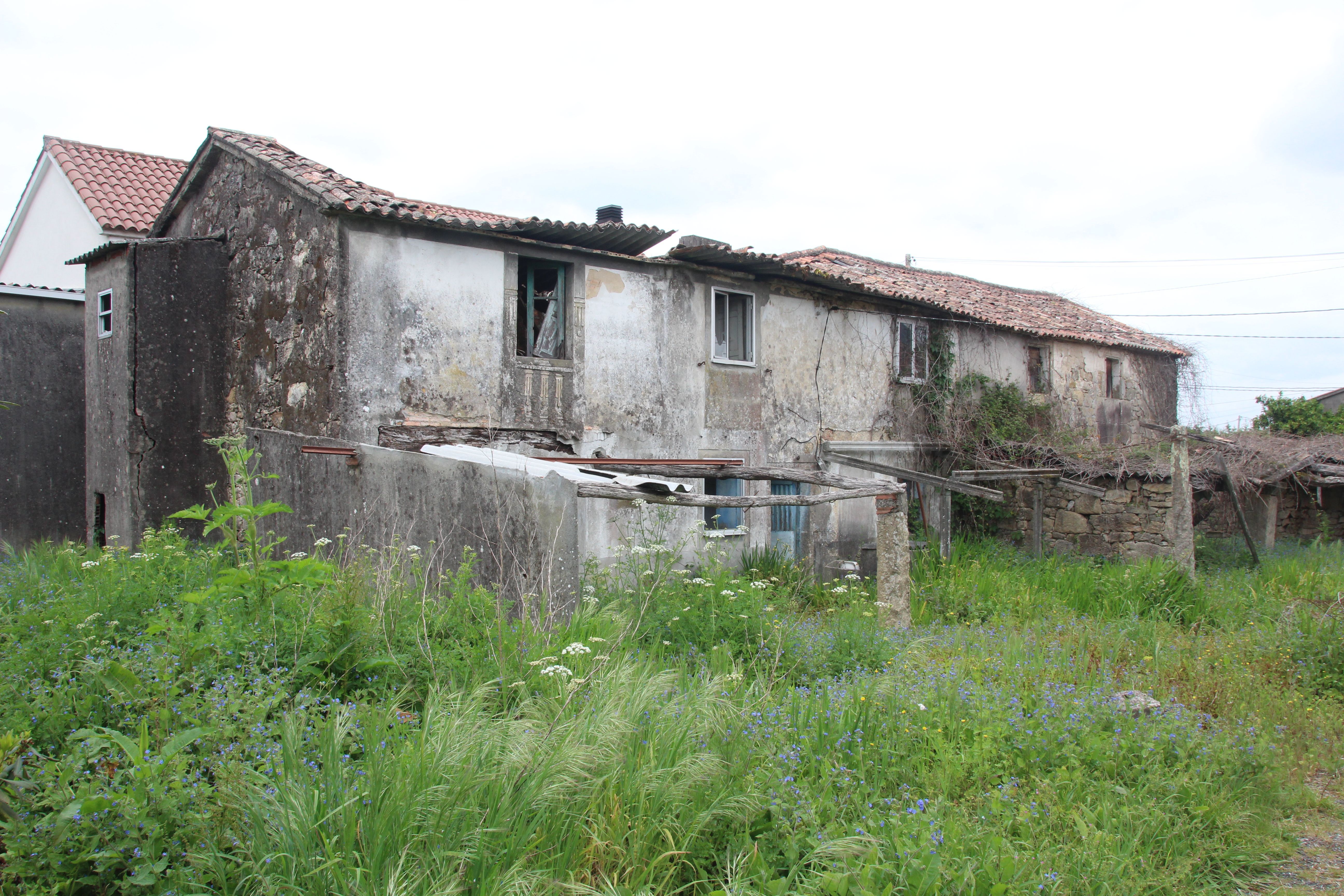 Vista exterior de Casa o chalet en venta en Rois con Jardín privado