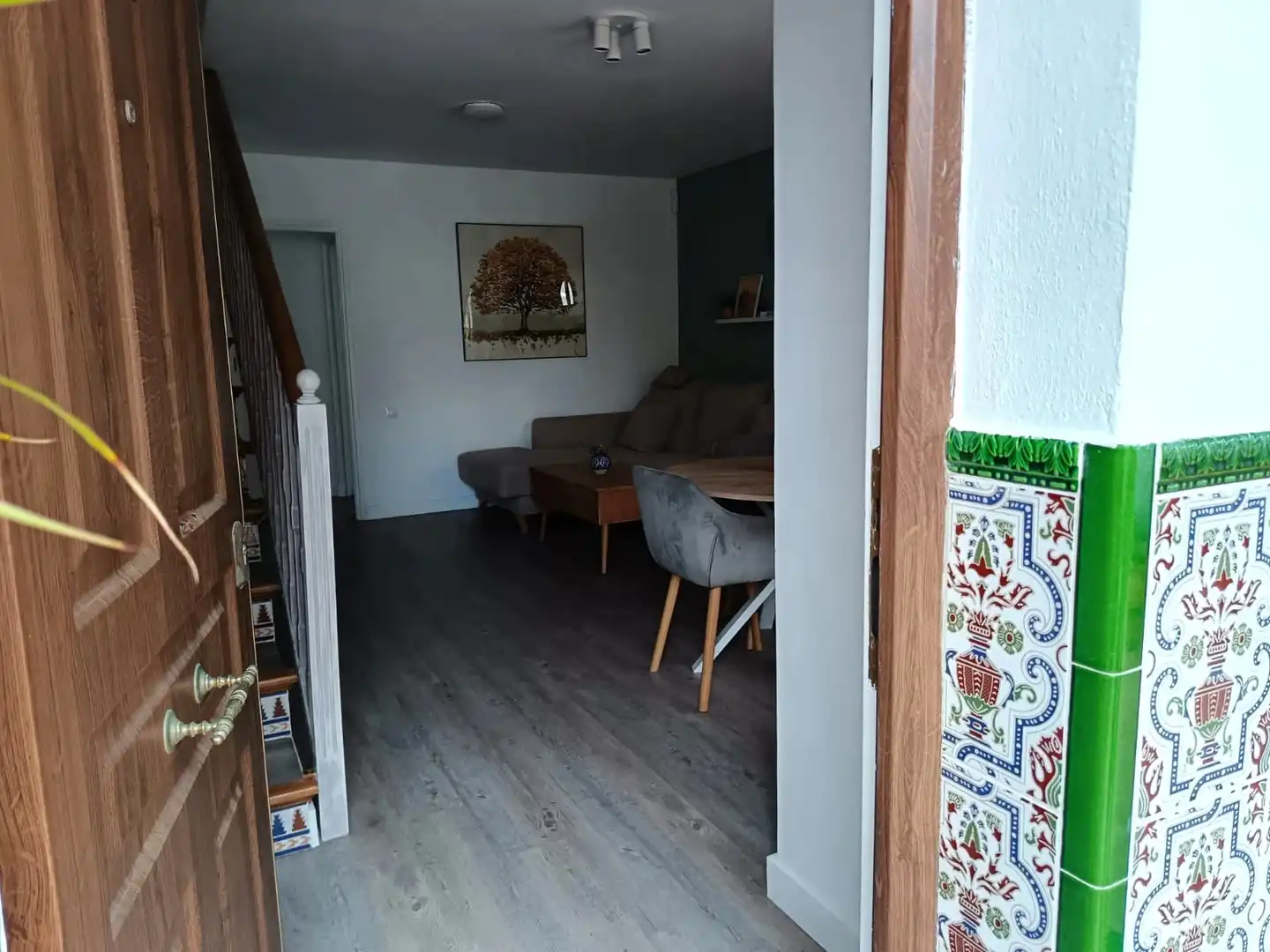 Sala de estar de Casa adosada en venta en Rincón de la Victoria con Aire acondicionado, Terraza y Amueblado