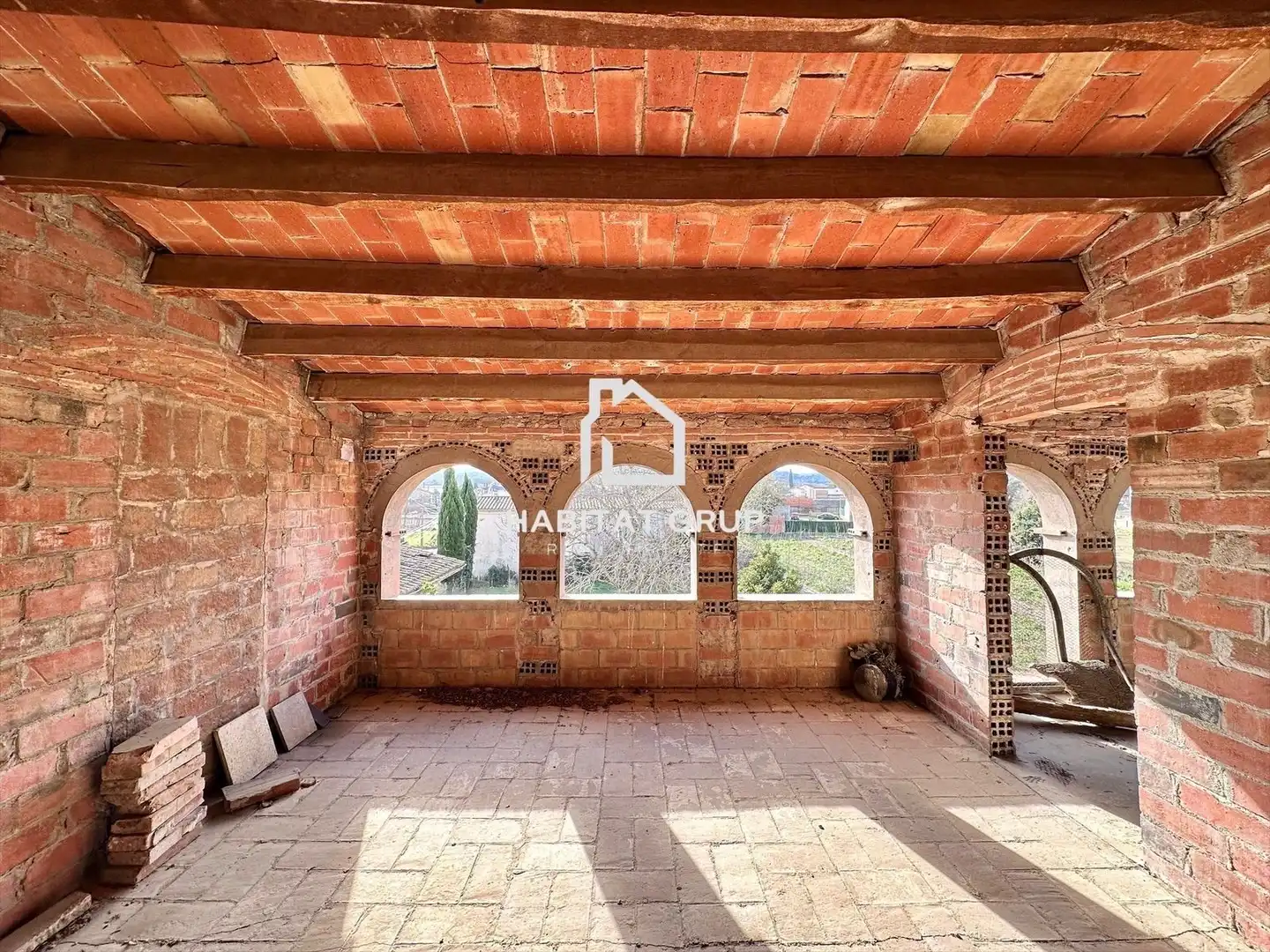 Terraza de Casa o chalet en venta en Bordils con Calefacción, Jardín privado y Terraza