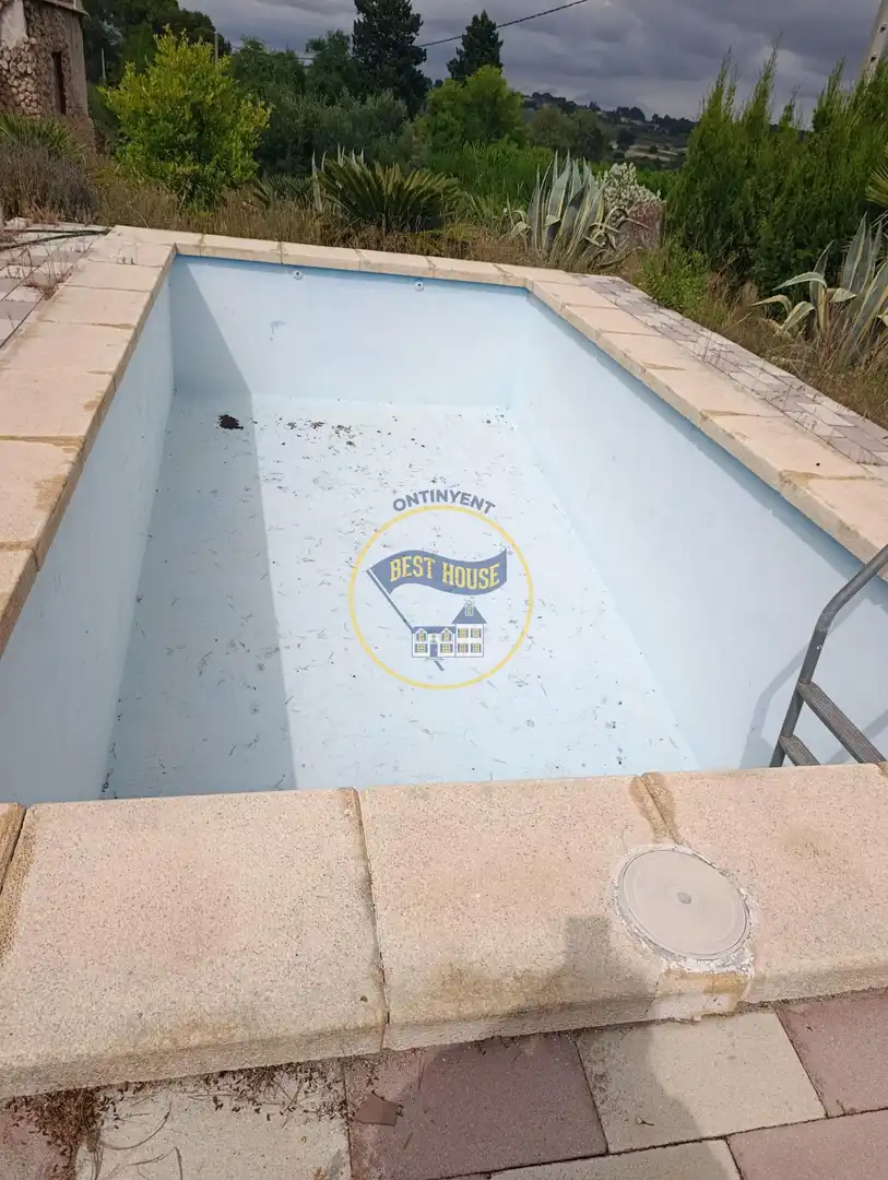 Piscina de Casa o xalet en venda en Ontinyent amb Jardí privat, Traster i Piscina