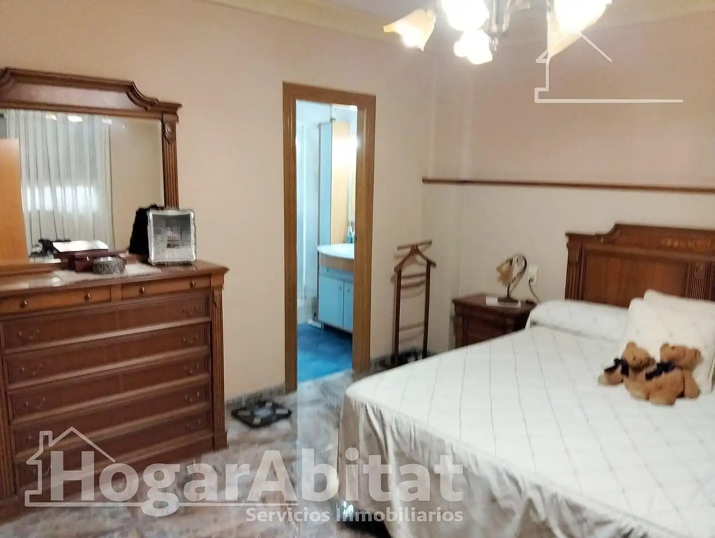 Bedroom of Flat for sale in Algemesí  with Air Conditioner, Heating and Terrace
