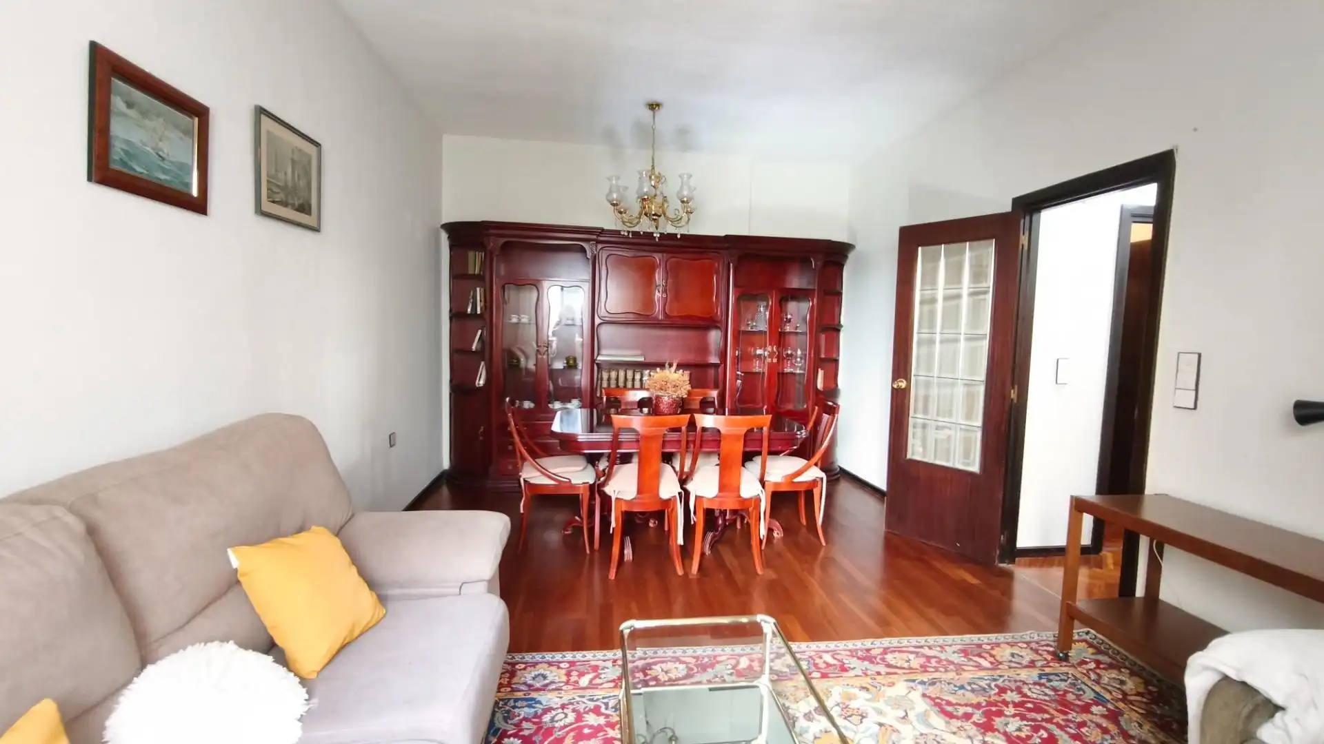 Comedor de Piso de alquiler en Bilbao  con Calefacción y Amueblado