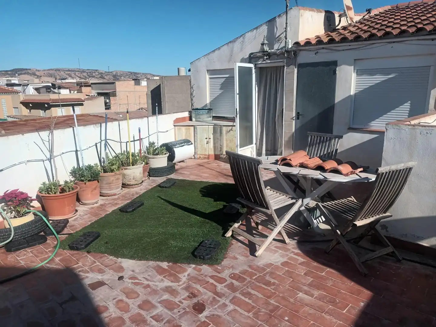 Terrasse von Dachboden zum Verkauf in Librilla mit Heizung, Terrasse und Balkon