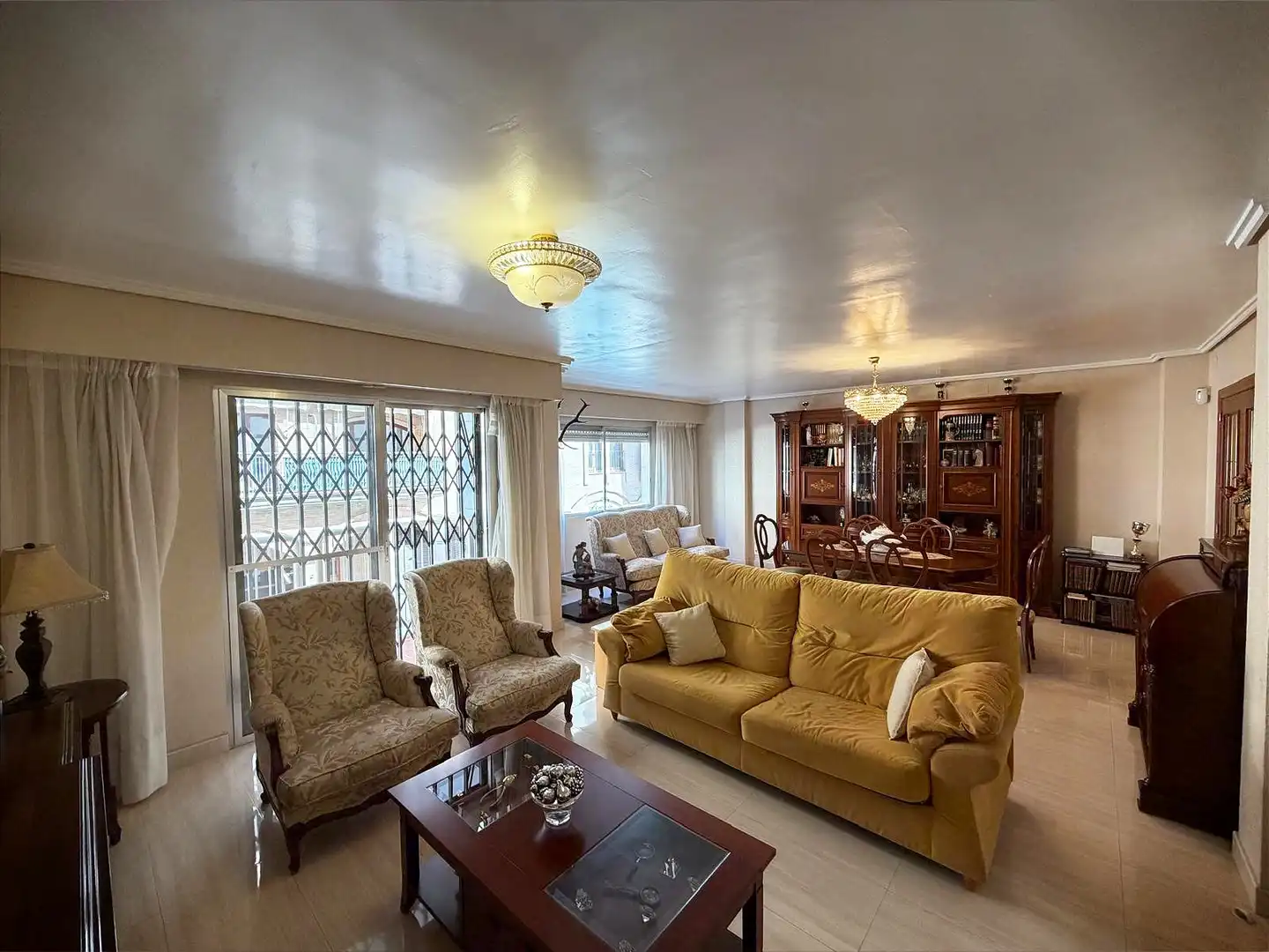 Sala de estar de Piso en venta en Ausias March
