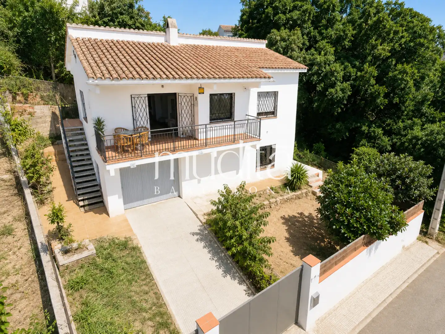 Exterior view of Houses for sale in Pineda de Mar  with Terrace, Storage room and Balcony