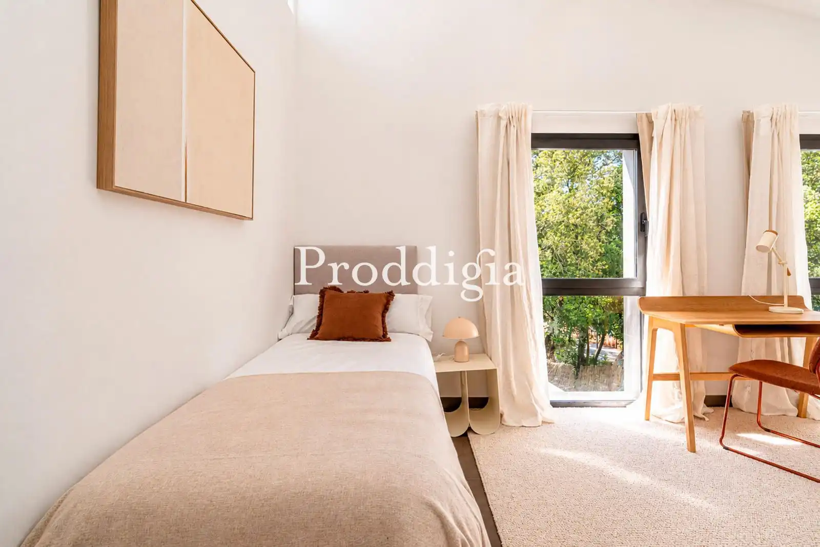Habitación de Casa o chalet de alquiler en Barcelona con Aire acondicionado, Calefacción y Amueblado