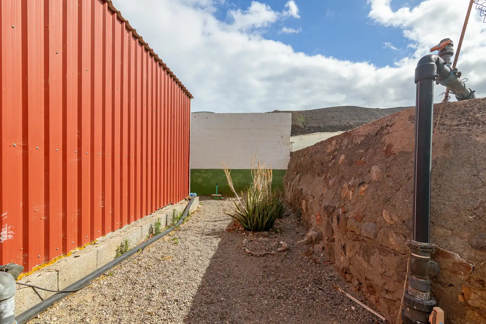 Außenansicht von Country house zum Verkauf in La Aldea de San Nicolás  mit Privatgarten, Terrasse und Abstellraum