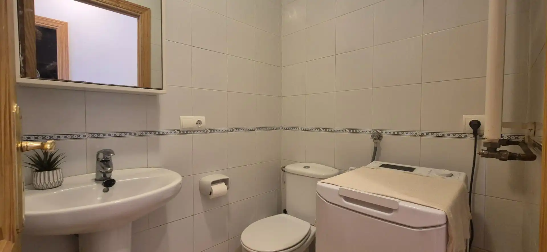 Bany de Casa o xalet de lloguer en Campos amb Aire condicionat, Calefacció i Piscina