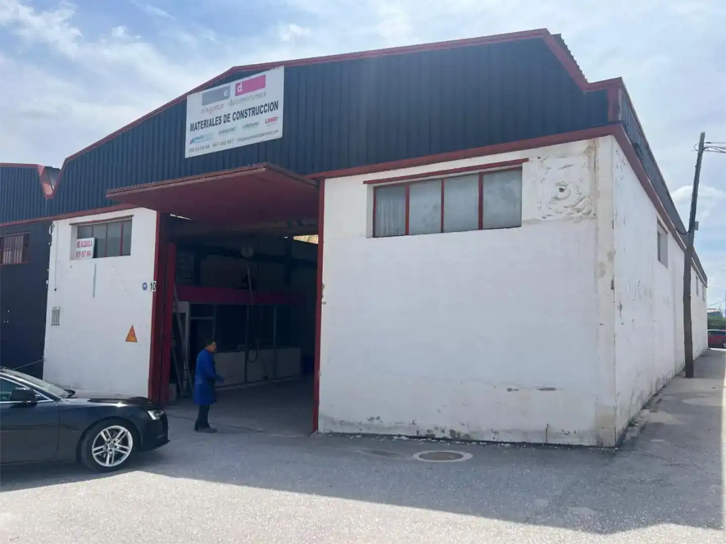 Vista exterior de Nau industrial de lloguer en Molina de Segura