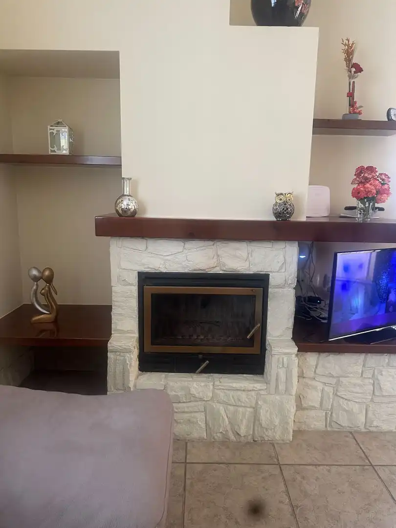 Sala de estar de Casa o chalet en venta en Montornès del Vallès con Aire acondicionado, Calefacción y Jardín privado
