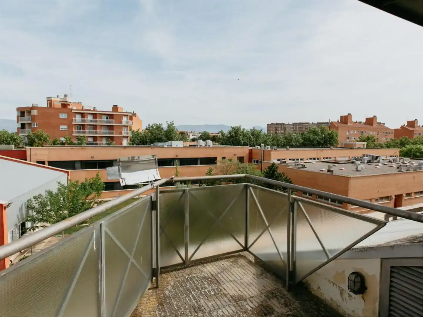 Terraza de Casa adosada en venta en Huesca con Jardín privado, Trastero y Amueblado