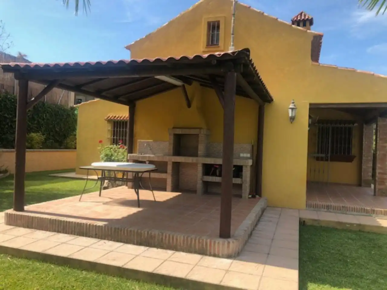 Terraza de Casa o chalet en venta en Estepona con Aire acondicionado, Calefacción y Jardín privado