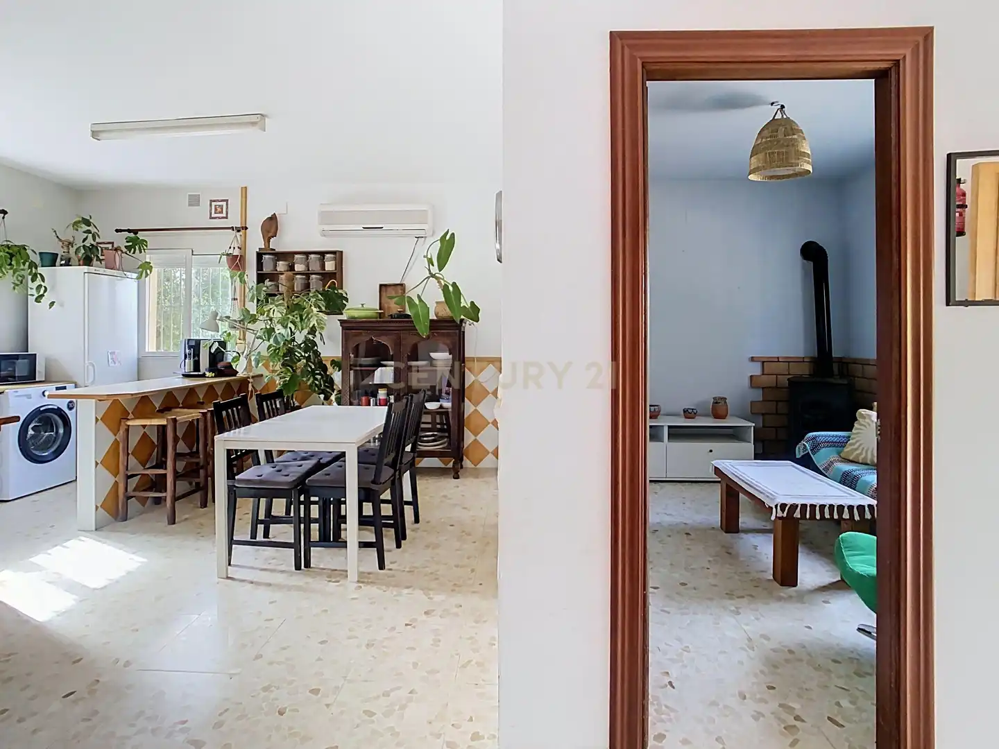 Comedor de Finca rústica en venta en Alhaurín El Grande con Aire acondicionado, Jardín privado y Trastero